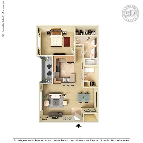 Floor plan The Vermillion