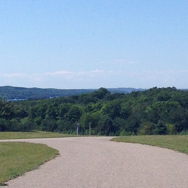 View looking west 