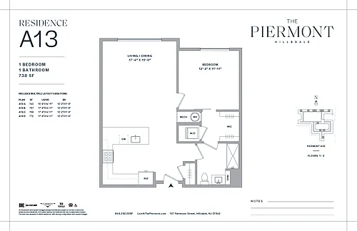 Floor plan A13
