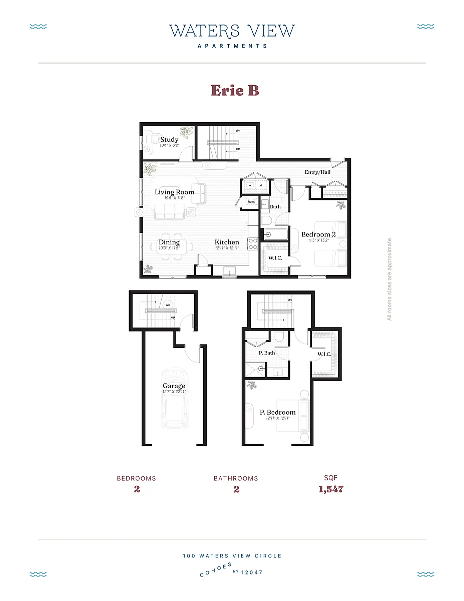 Floor plan Erie B