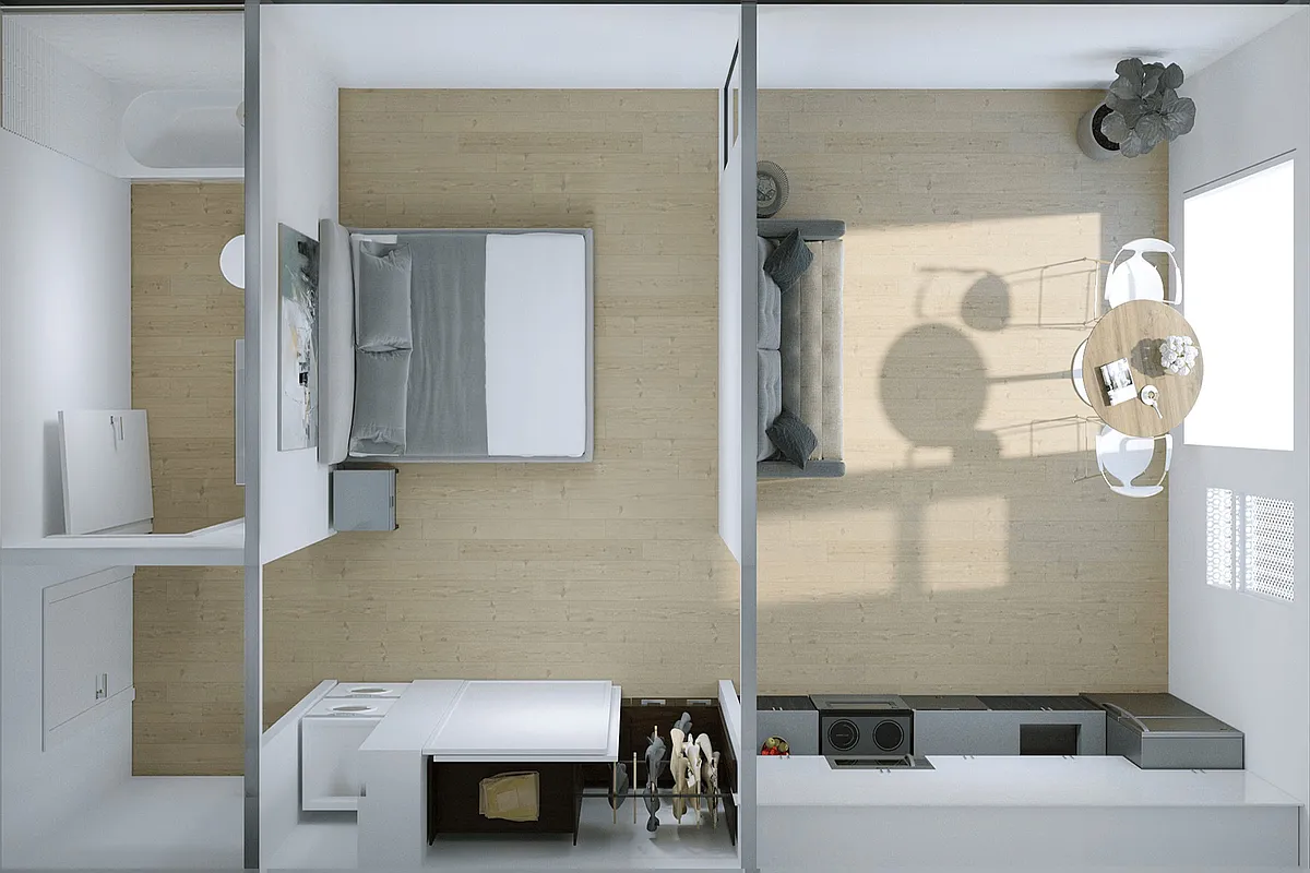 Floor plan Studio
