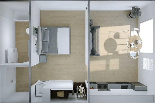 Floor plan Studio