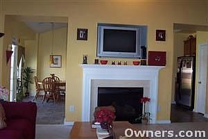 Working Fireplace/T.V. Niche