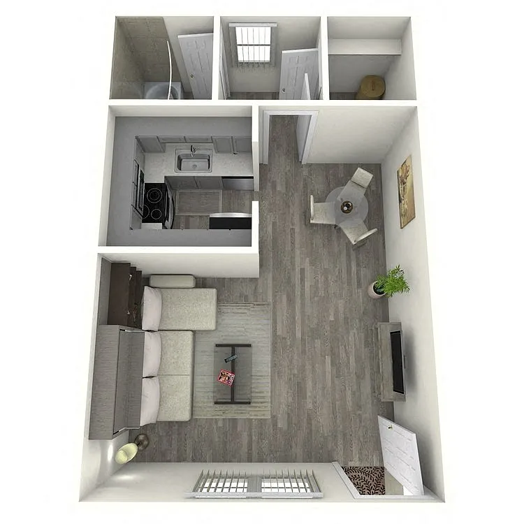 Floor plan Studio Classic