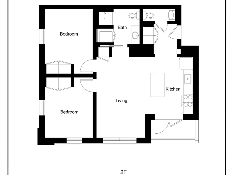 2F Floor Plan 2F Floor Plan