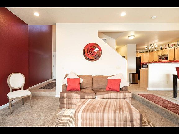 The family room with sleeper sofa