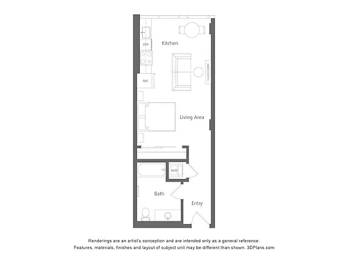 Floor plan S1-3R