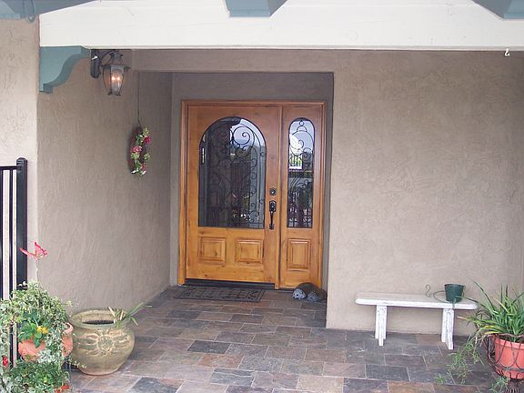 Custom entry door