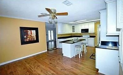 Kitchen and dining area