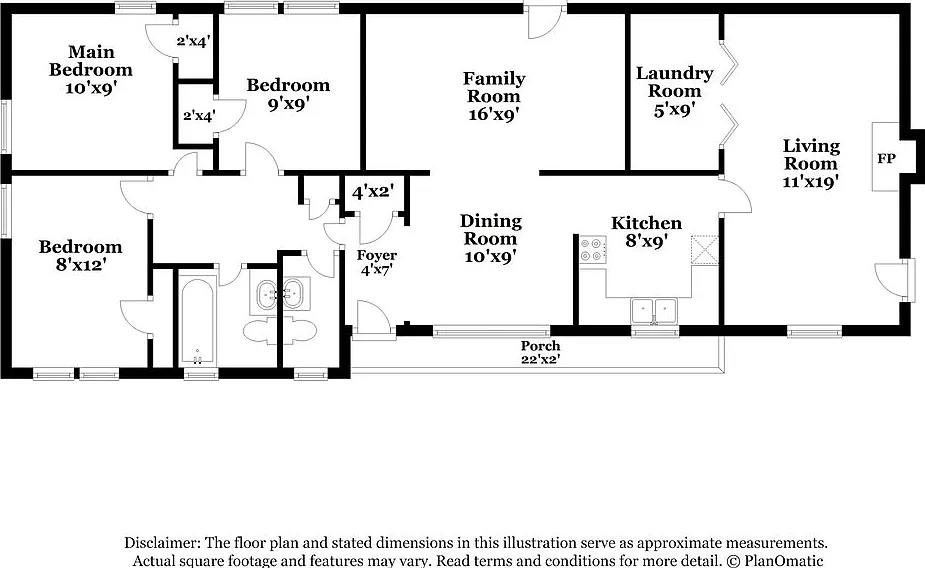 3 bed, 1.5 bath, 1264 sqft, $1,835 — Photo 2