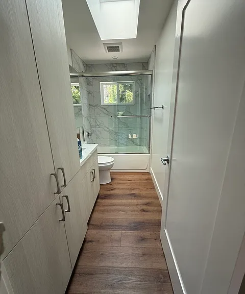 hallway bathroom
