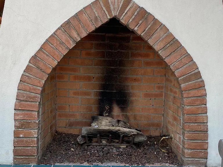 Fireplace to enjoy at night!