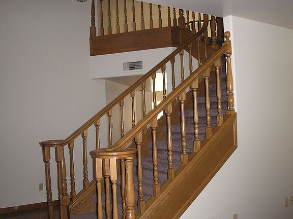 Beautiful Wood Stairway