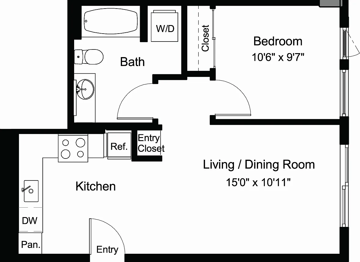 Floor plan A1