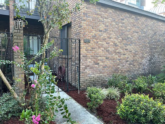 Outside front gate view