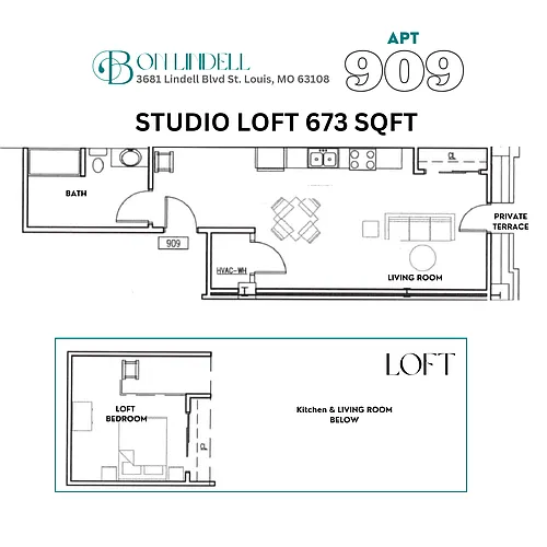 Floor plan 909