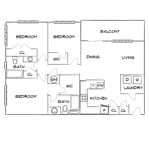 Floor plan Design 3A