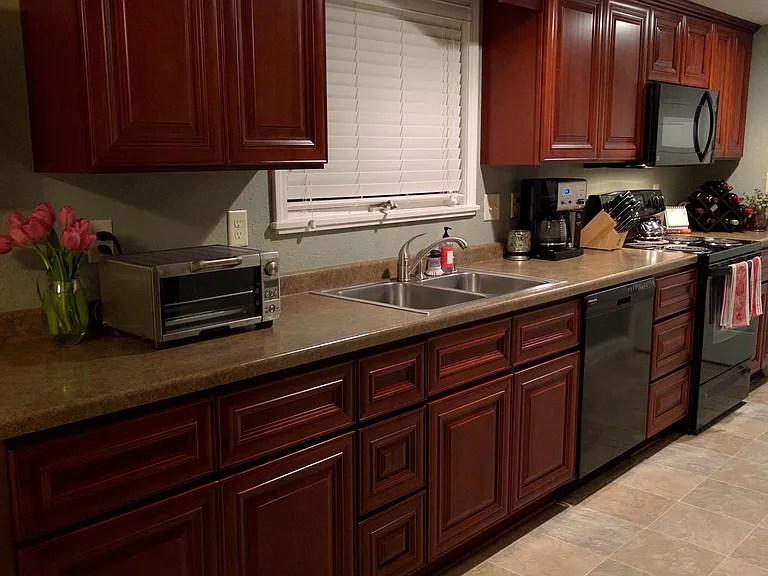 Kitchen (old flooring shown)