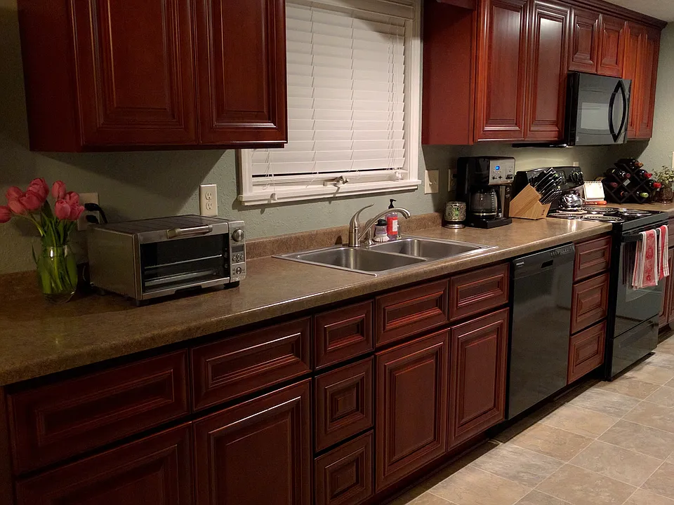 Kitchen (old flooring shown)