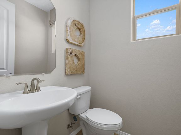 A powder bath is also in your first floor for your guests to use.