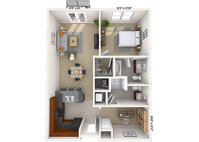 Floor plan Spartan