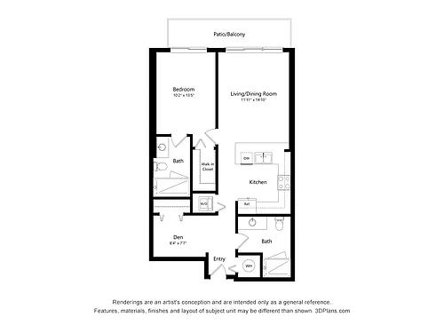 Floor plan A9 - 120