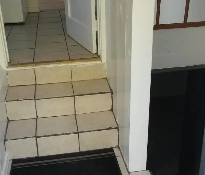 Side door entry to main floor or basement s
