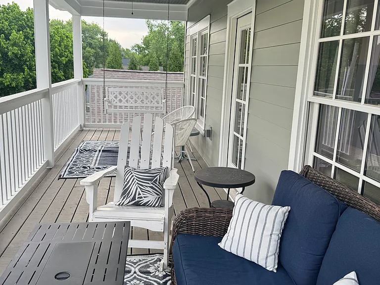 Upstairs Porch