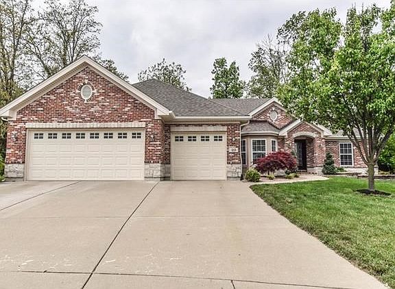 3 Car garage - 2 car garage has 7' tall door and is 24' deep and 19' wide. The single car garage also has an 7' door and is 19' deep and 11' wide.  Garage is fully insulated, has a service door and shelving.