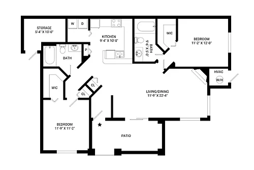 Floor plan Redcloud