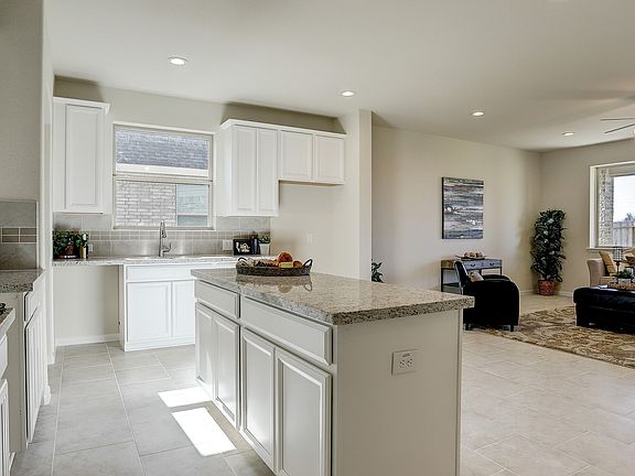 Kitchen open to great room