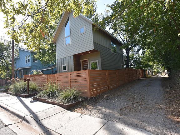 Alley on right side of home