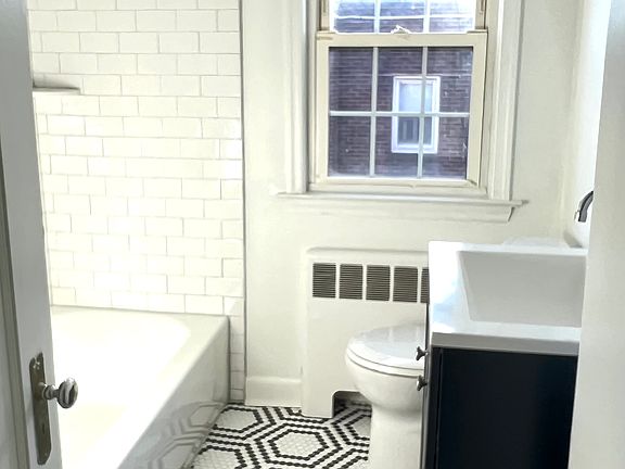 All new bathroom
