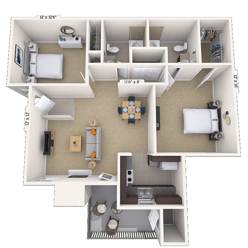 Floor plan The Bristol