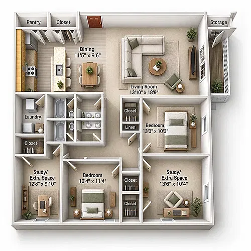 Floor plan Floorplan XX1