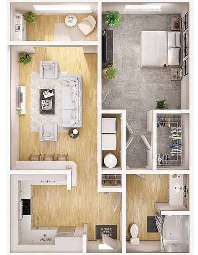 Floor plan 1D Renovation 3