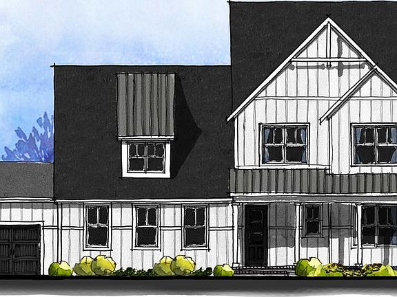 Marin - Modern Farmhouse 3-Car Side Load Garage Note Renderings may show optional features