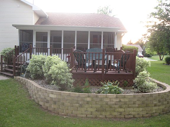 Deck and Landscaping