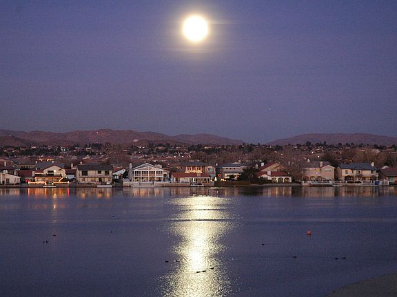 Moon rising over SVL.