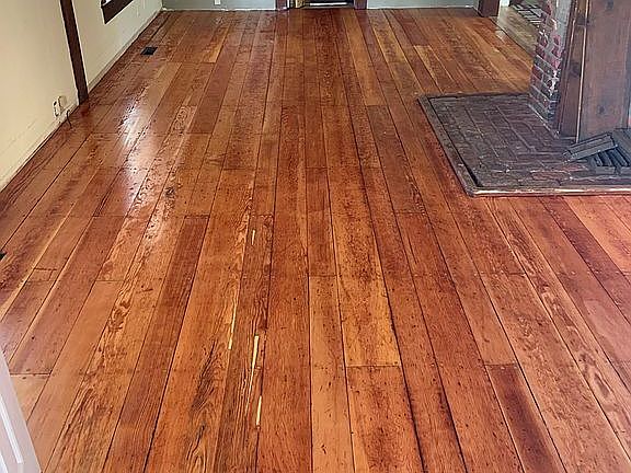 Fir Floor in Main Room