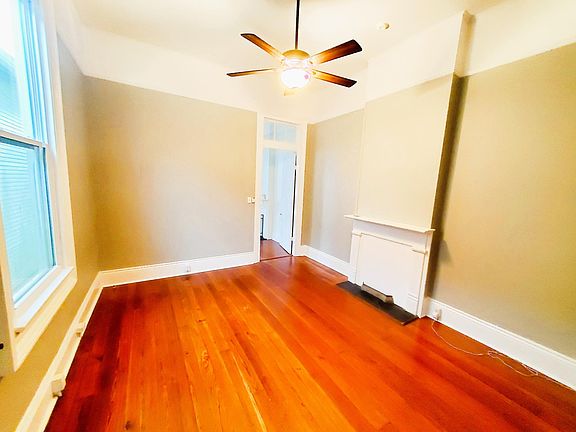 Room #2 from front of house to back. Second bedroom vs. other dining room Door from room #1 Cable access. (picture #1/3)