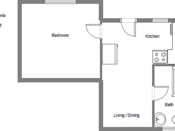 2nd image of 159 Victoria St N #B