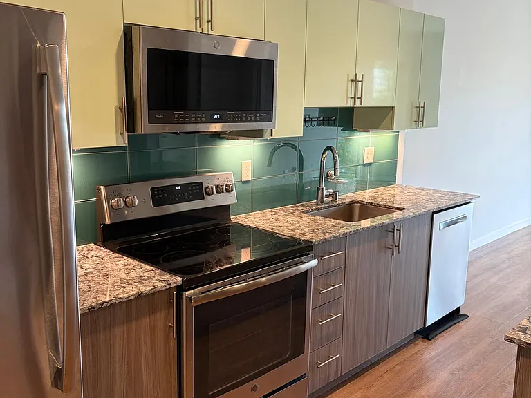 Kitchen - all stainless steel appliances