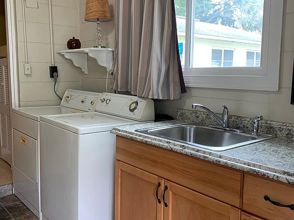Private full size washer and dryer