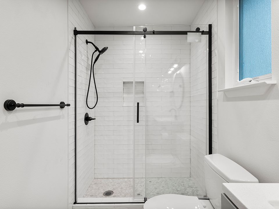 Brand new walk-in shower