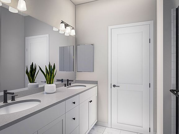 Plan 3- Primary Suite Bath
