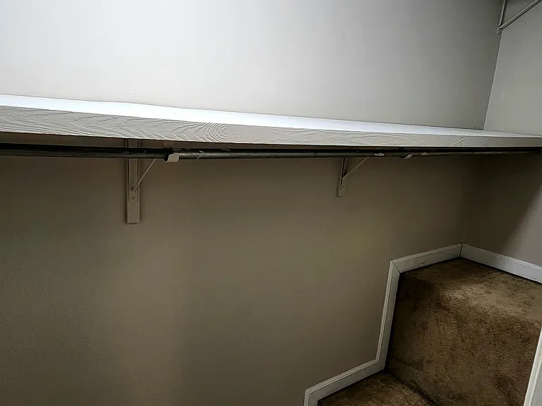 Master bedroom walk-in closet