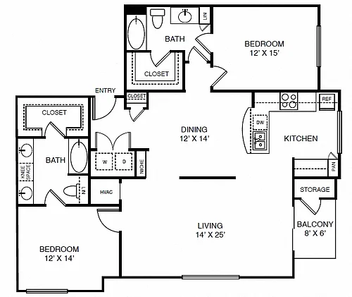 Floor plan B5