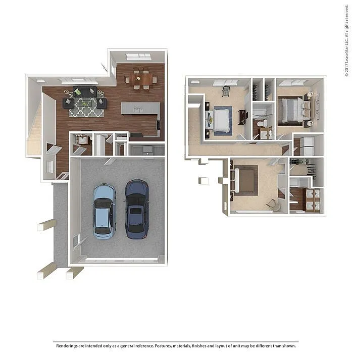 Floor plan Lawrence Twin Home