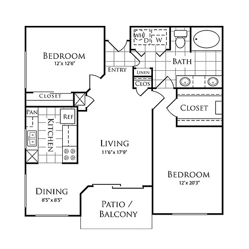 Floor plan D